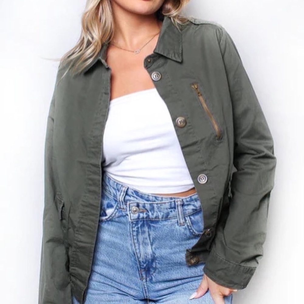 Olive jacket